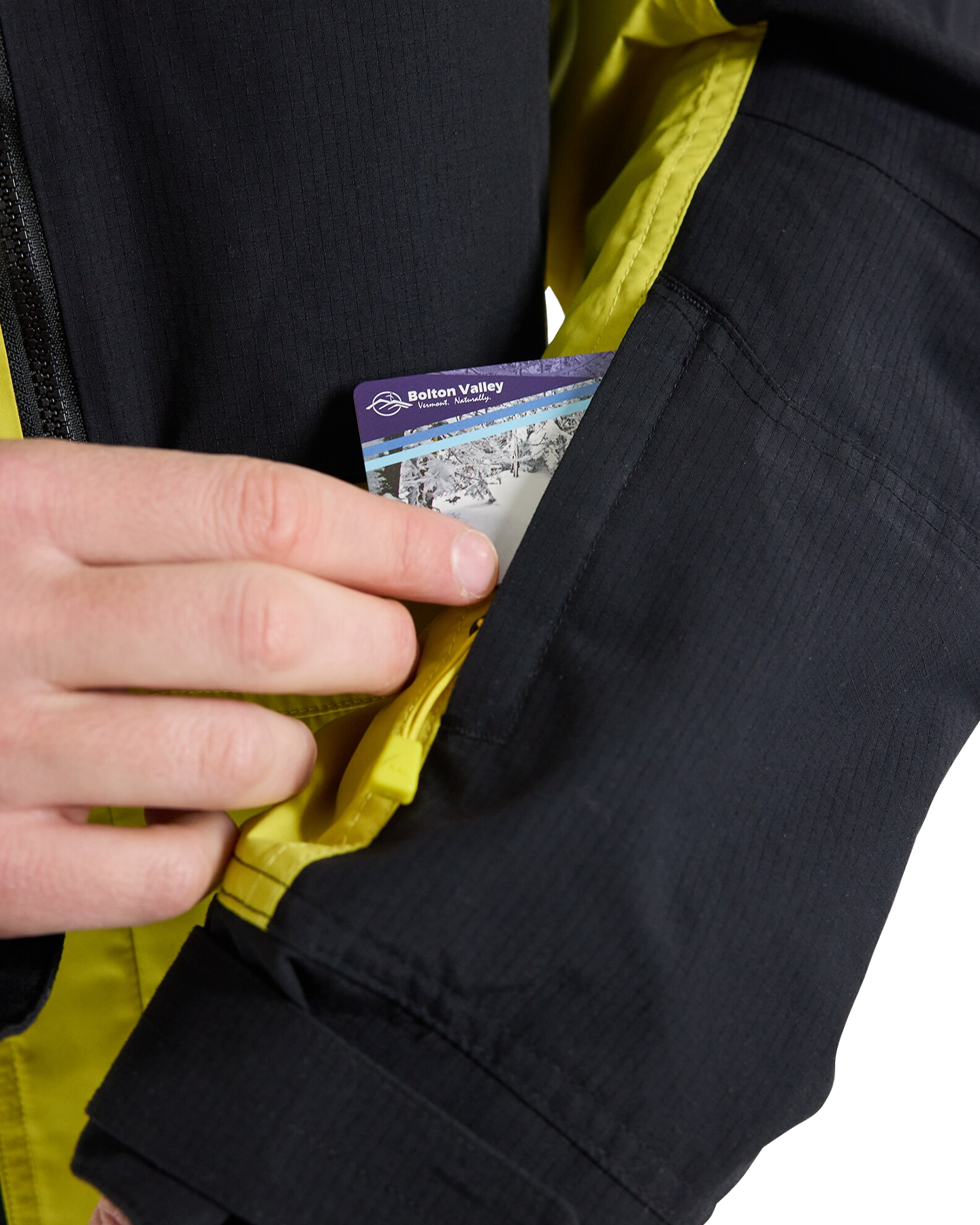 Burton Men's Frostner 2L Snow Jacket - Sulfur/True Black Men's Snow Jackets - Trojan Wake Ski Snow