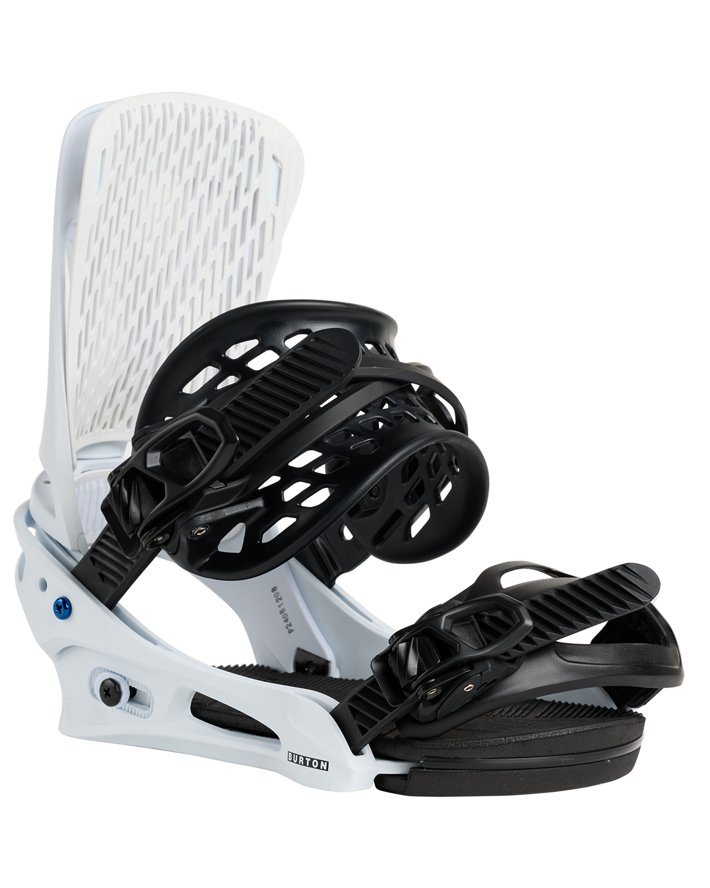 Burton Men's Genesis Re:Flex Snowboard Bindings - White Men's Snowboard Bindings - Trojan Wake Ski Snow