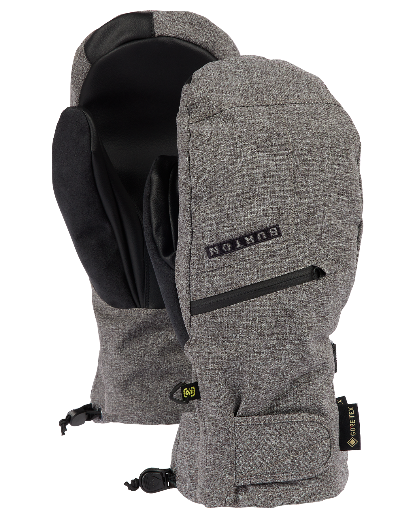 Burton Men's GORE-TEX® Under Snow Mittens - Gray Heather Men's Snow Mittens - Trojan Wake Ski Snow