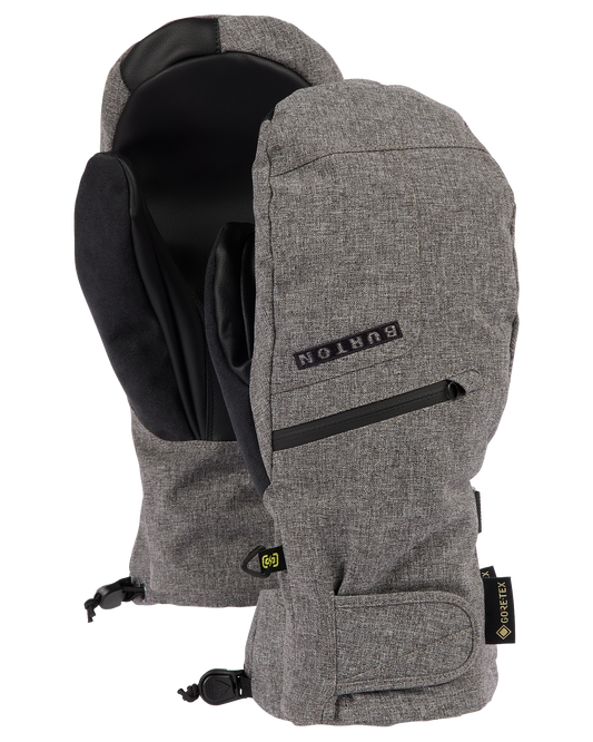 Burton Men's GORE-TEX® Under Snow Mittens - Gray Heather Men's Snow Mittens - Trojan Wake Ski Snow