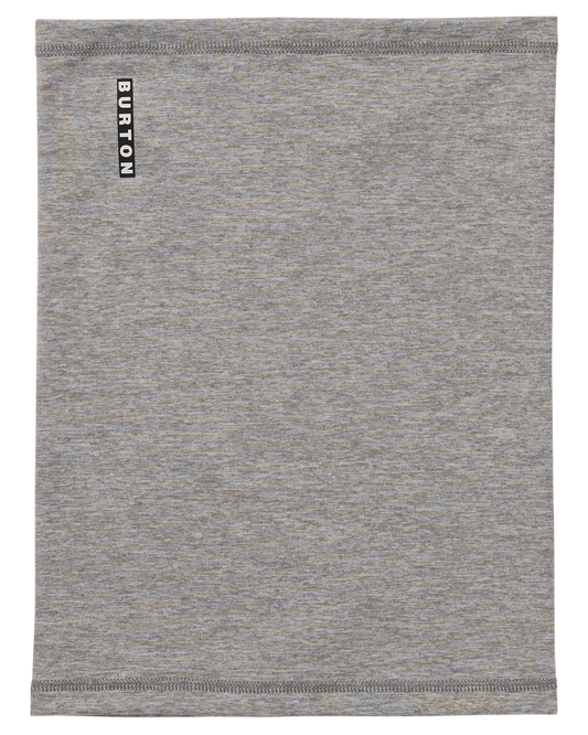 Burton Men's Midweight Neck Warmer - Gray Heather Men's Neck Warmers & Face Masks - Trojan Wake Ski Snow