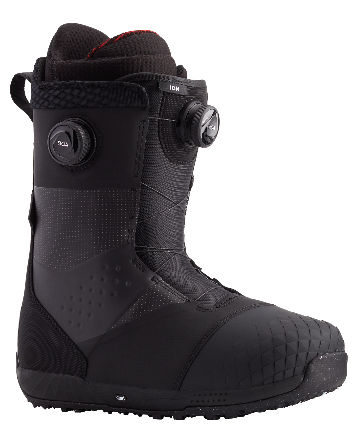 Burton Men's Ion BOA® Snowboard Boots - Black Men's Snowboard Boots - Trojan Wake Ski Snow