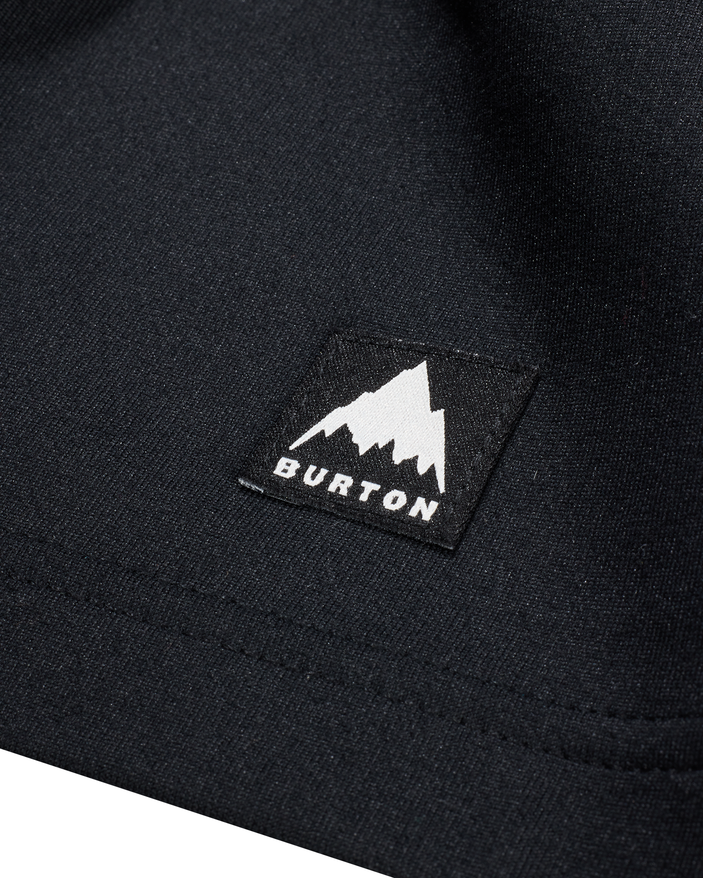 Burton Men's Midweight Base Layer Crewneck - True Black Men's Thermal Tops - Trojan Wake Ski Snow