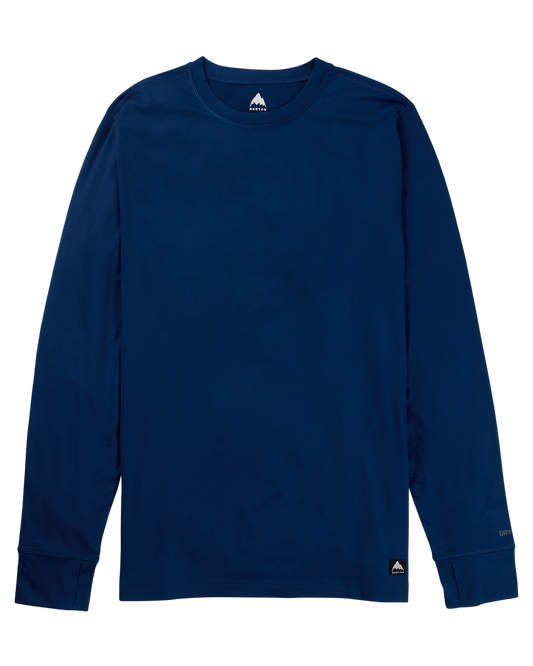 Burton Men's Midweight Base Layer Crewneck - Nightfall Men's Thermal Tops - Trojan Wake Ski Snow
