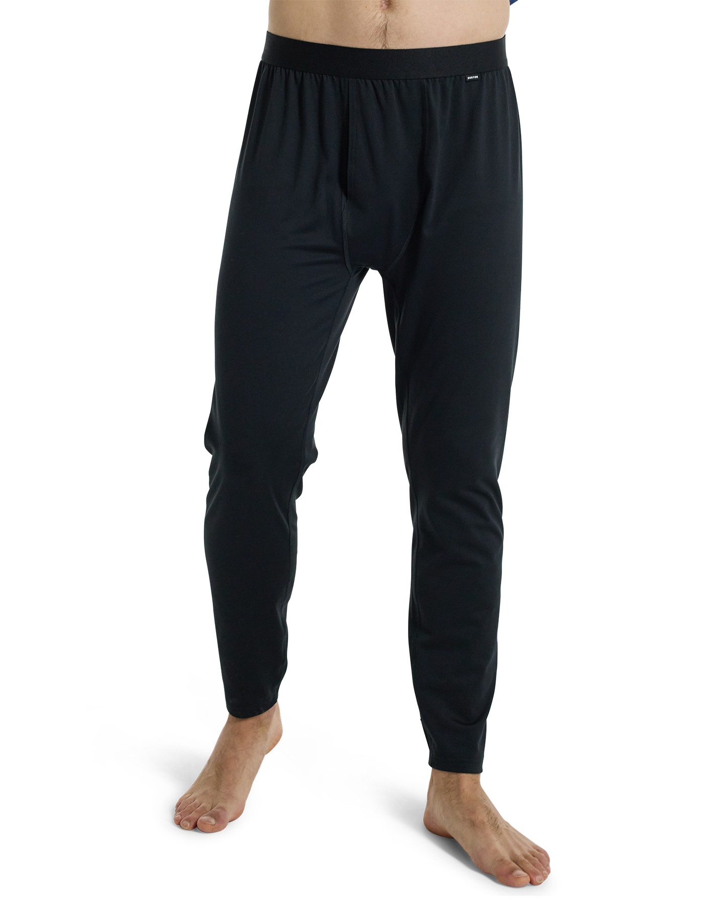 Burton Men's Midweight Base Layer Pants - True Black Men's Thermal Bottoms - Trojan Wake Ski Snow