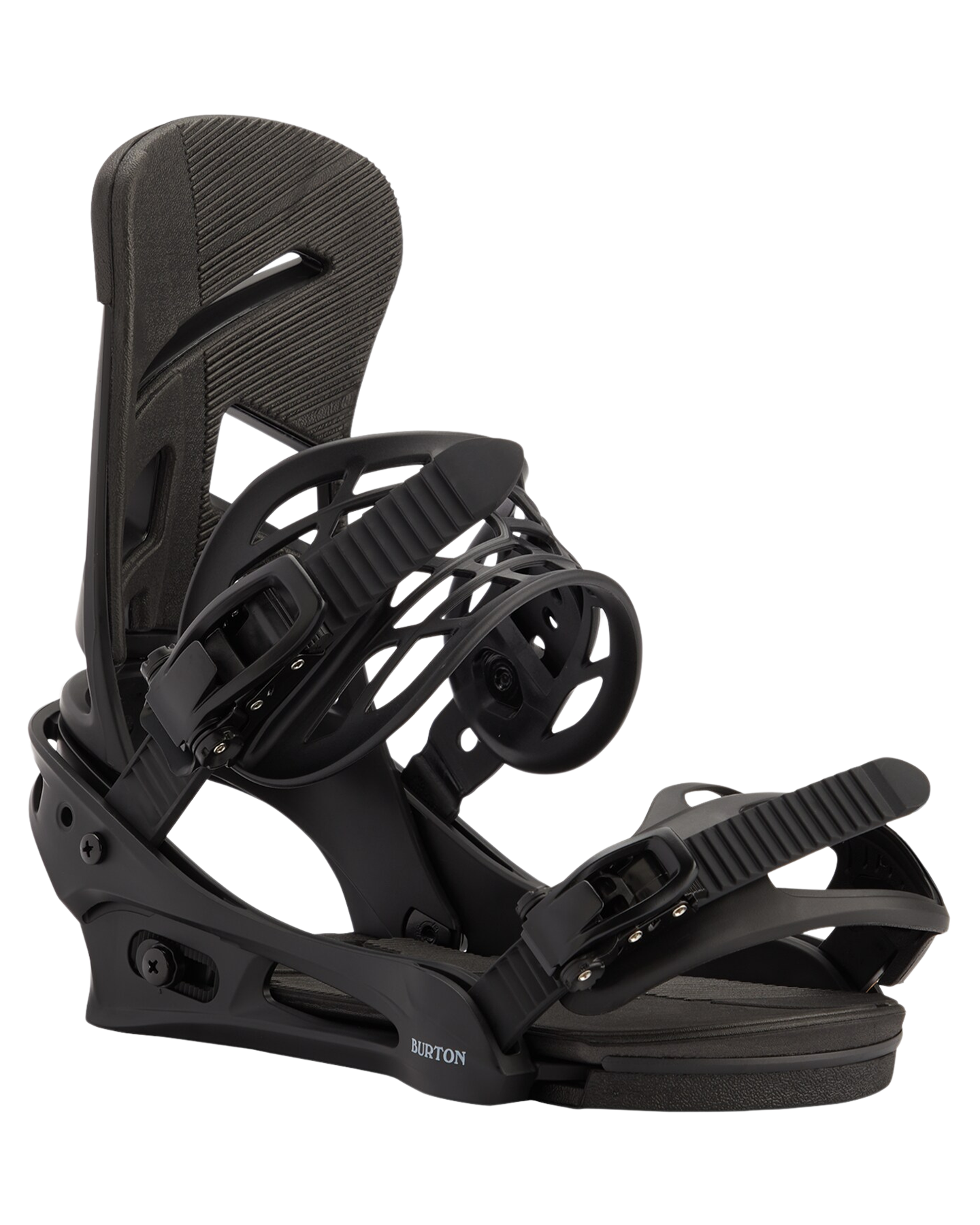 Burton Men's Mission Re:Flex Snowboard Bindings - Black Men's Snowboard Bindings - Trojan Wake Ski Snow