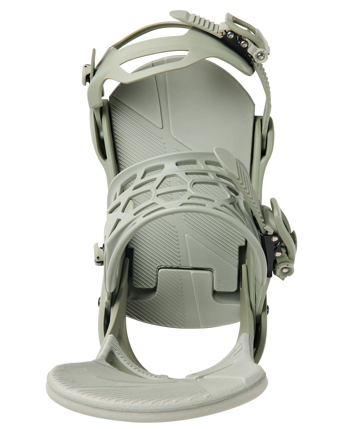 Burton Men's Mission Re:Flex Snowboard Bindings - Talc Green Men's Snowboard Bindings - Trojan Wake Ski Snow