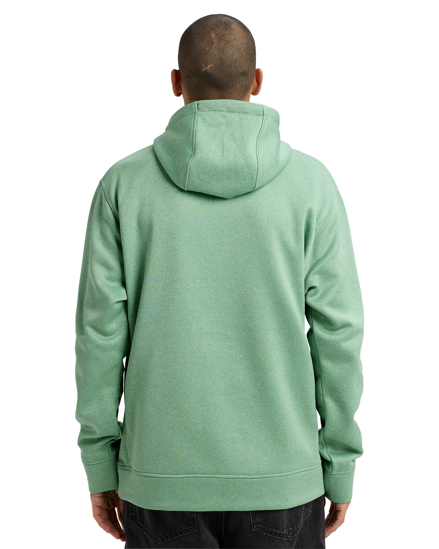 Burton Men's Oak Pullover Hoodie - Soft Sage Heather Men's Hoodies - Trojan Wake Ski Snow