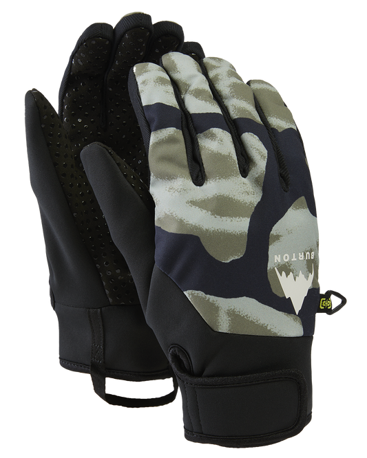 Burton Men's Park Snow Gloves - Graffiti Camo Men's Snow Gloves - Trojan Wake Ski Snow