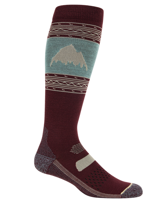 Burton Men's Performance Lightweight Sock 2-Pack - Almandine Socks - Trojan Wake Ski Snow