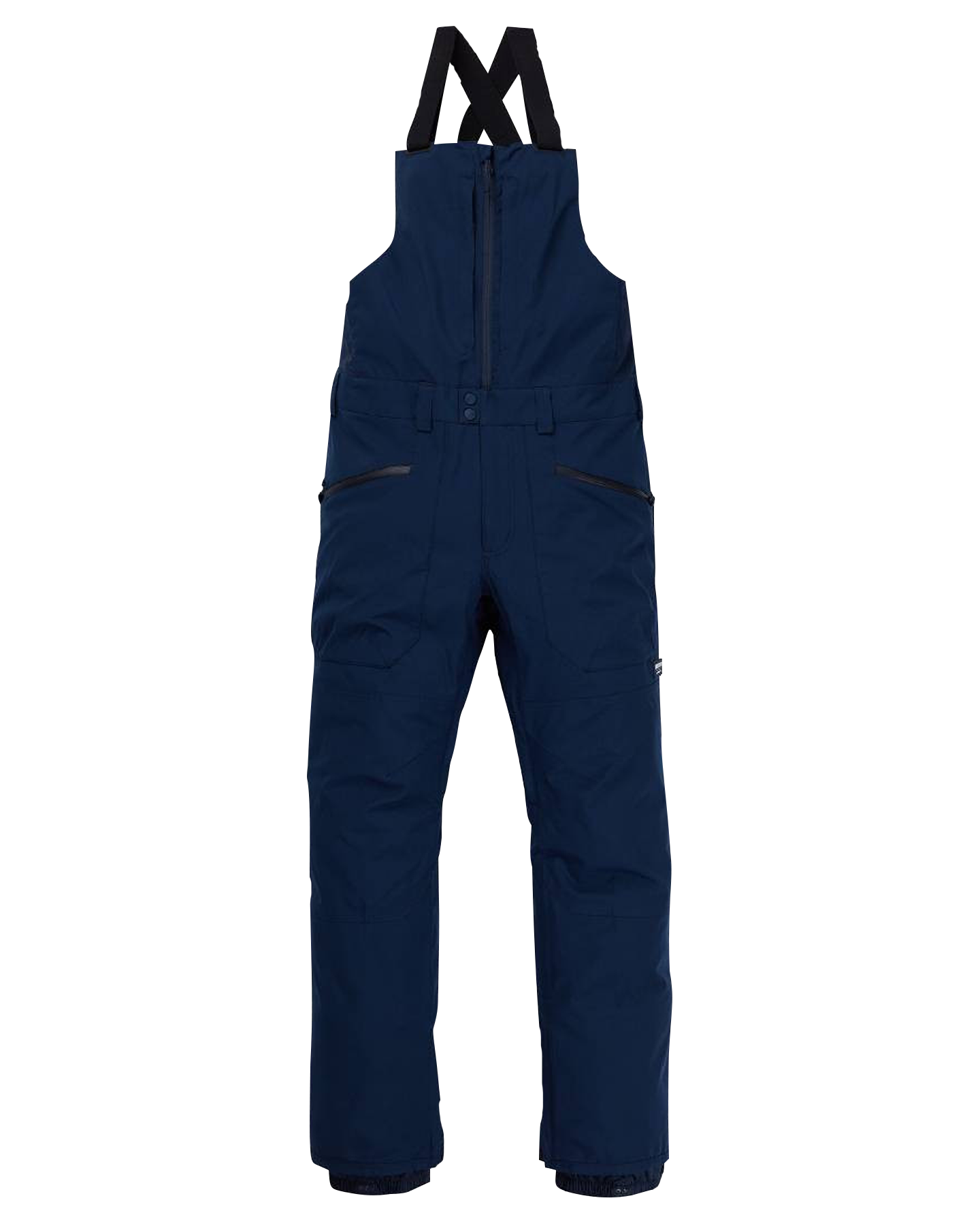 Burton Men's Reserve 2L Bib Pants - Dress Blue Men's Snow Bibs - Trojan Wake Ski Snow