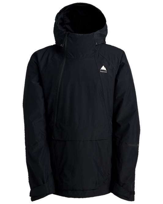 Burton Men's Reserve 2L Relaxed Anorak Snow Jacket - True Black