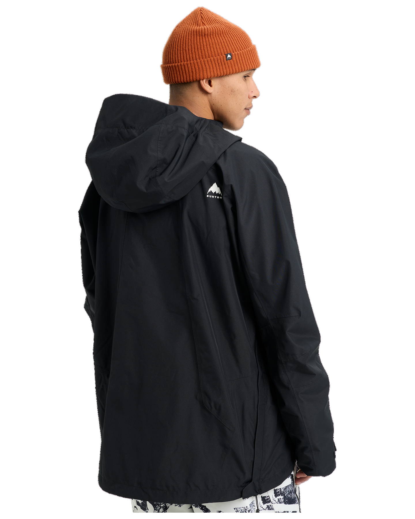 Burton Men's Reserve 2L Relaxed Anorak Snow Jacket - True Black