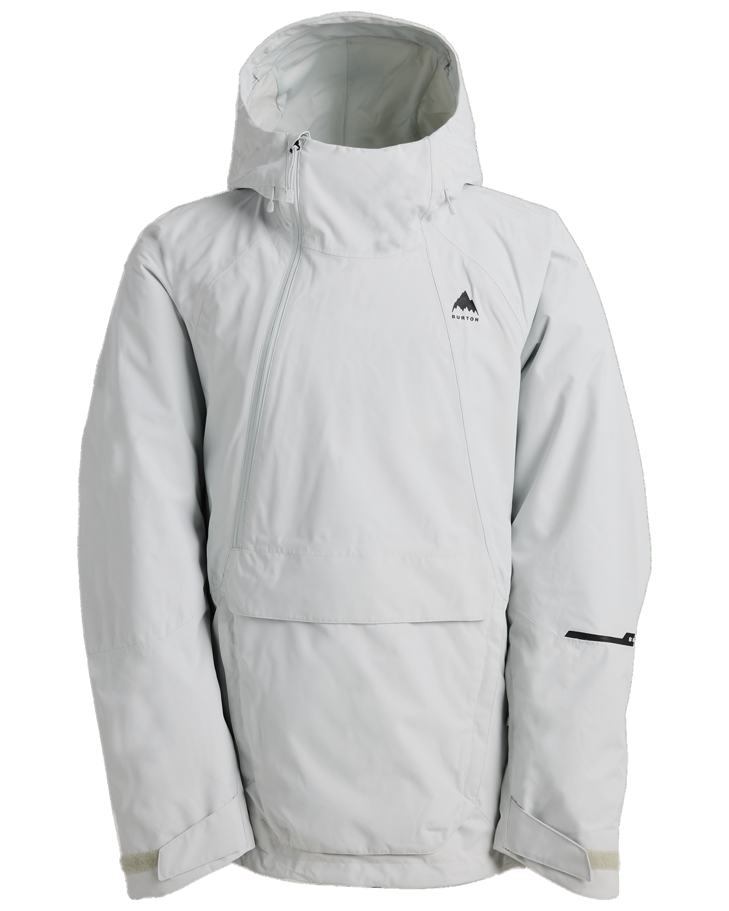 Burton Men's Reserve 2L Relaxed Snow Anorak - Gray Cloud