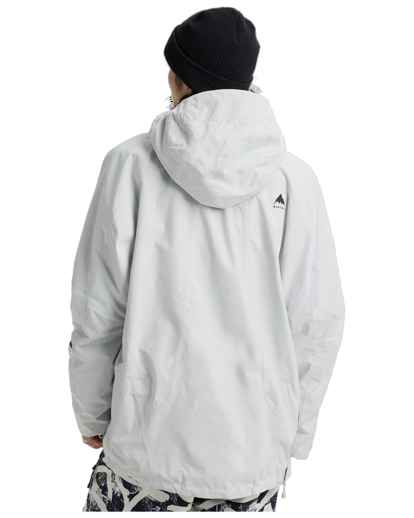 Burton Men's Reserve 2L Relaxed Snow Anorak - Gray Cloud