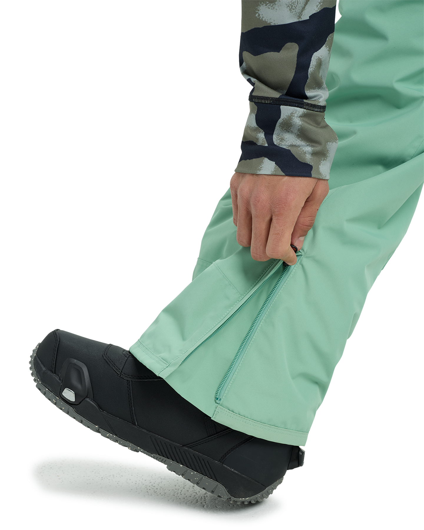 Burton Men's Reserve 2L Snow Pants - Soft Sage Men's Snow Pants - Trojan Wake Ski Snow