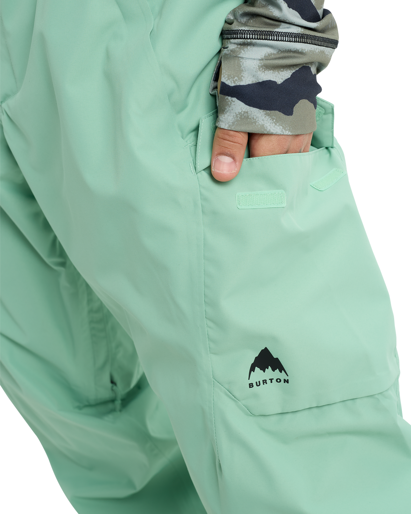 Burton Men's Reserve 2L Snow Pants - Soft Sage Men's Snow Pants - Trojan Wake Ski Snow