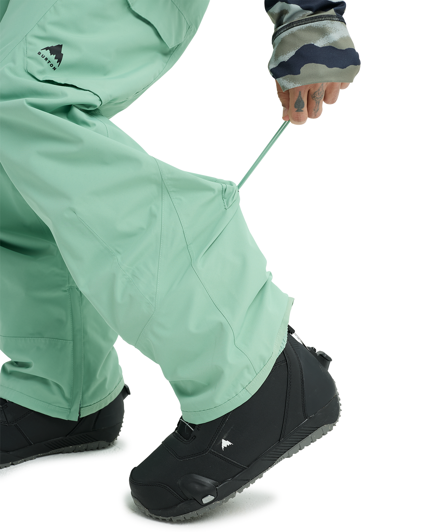 Burton Men's Reserve 2L Snow Pants - Soft Sage Men's Snow Pants - Trojan Wake Ski Snow
