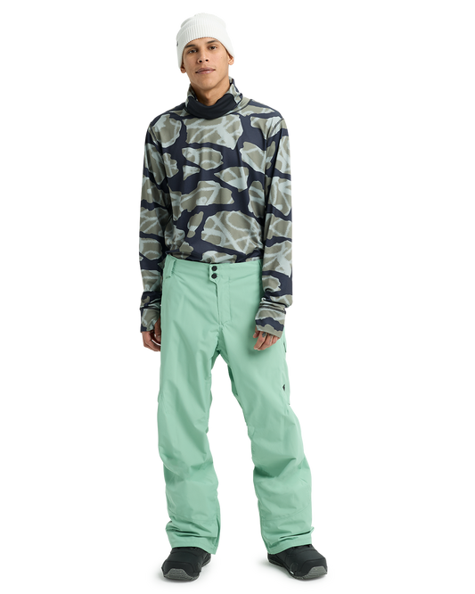 Burton Men's Reserve 2L Snow Pants - Soft Sage Men's Snow Pants - Trojan Wake Ski Snow