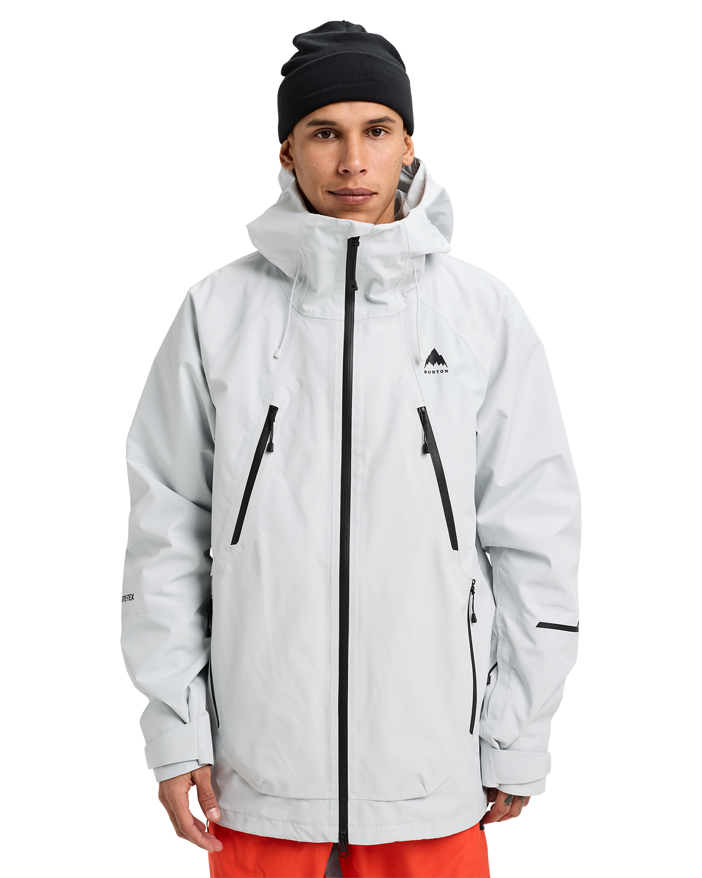 Burton Men's Reserve GORE-TEX® 2L Insulated Snow Jacket - Gray Cloud Men's Snow Jackets - Trojan Wake Ski Snow