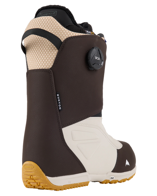 Burton Men's Ruler Boa® Snowboard Boots - Brown / Sand - 2024 Men's Snowboard Boots - Trojan Wake Ski Snow