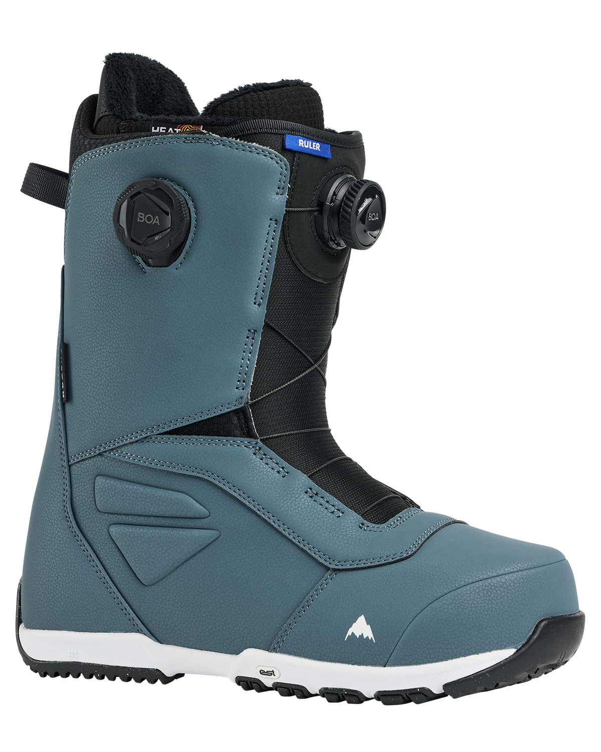 Burton Ruler Burton Men's Ruler BOA® (Wide) Snowboard Boots - Pewter | Snowboard ...