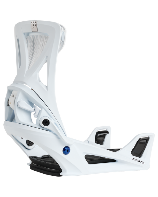 Burton Men's Step On® Genesis Re:Flex Snowboard Bindings - White Men's Snowboard Bindings - Trojan Wake Ski Snow