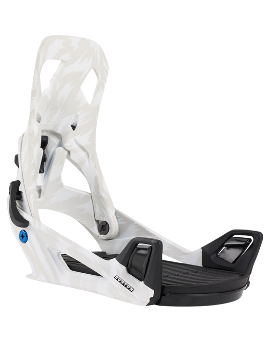 Burton Men's Step On® Re:Flex Snowboard Bindings - Gray/White Men's Snowboard Bindings - Trojan Wake Ski Snow