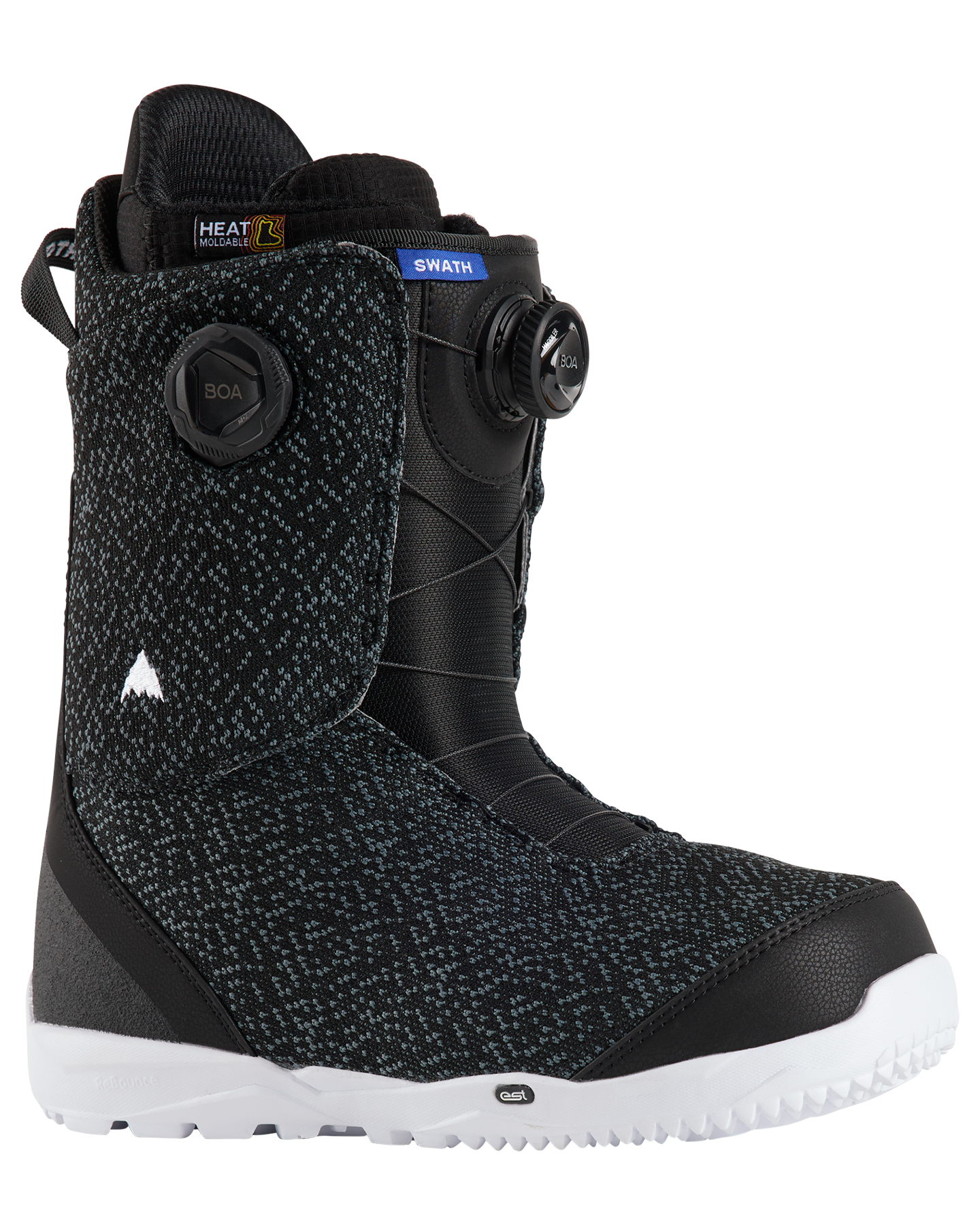 Burton Men's Swath BOA® Snowboard Boots - Black Men's Snowboard Boots - Trojan Wake Ski Snow