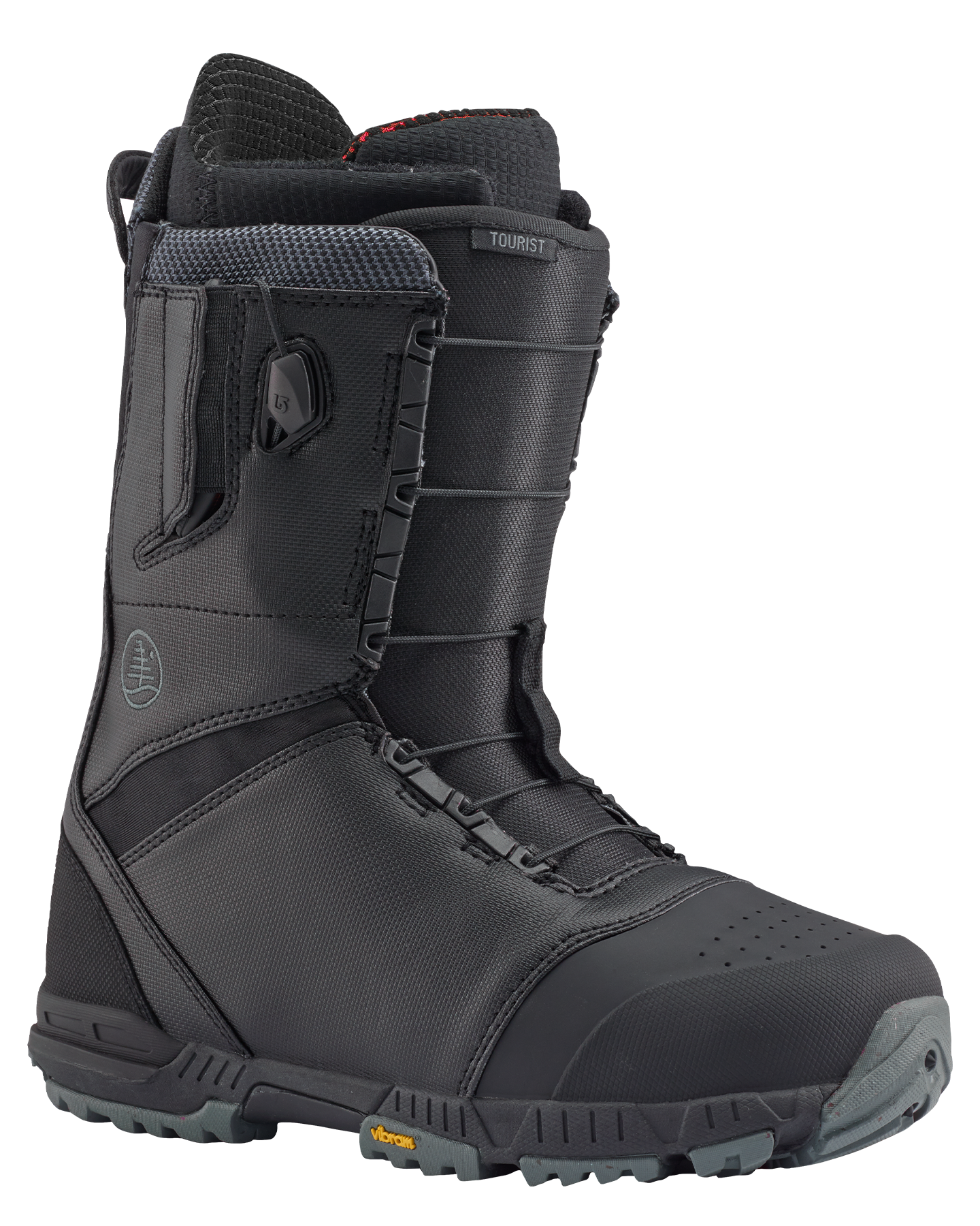Burton Men's Tourist Splitboard Snowboard Boots - Black Men's Snowboard Boots - Trojan Wake Ski Snow