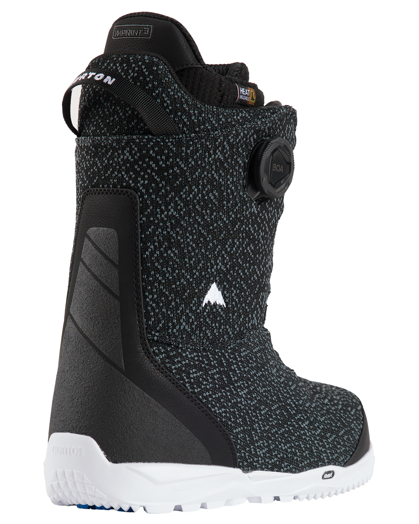 Burton Men's Swath BOA® Snowboard Boots - Black Men's Snowboard Boots - Trojan Wake Ski Snow