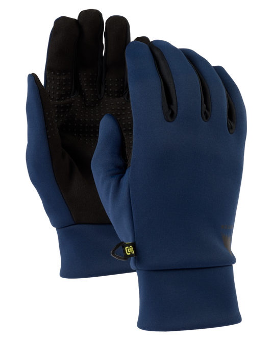 Burton Men's Touch N Go Glove Liner - Dress Blue Snow Glove Liners - Trojan Wake Ski Snow