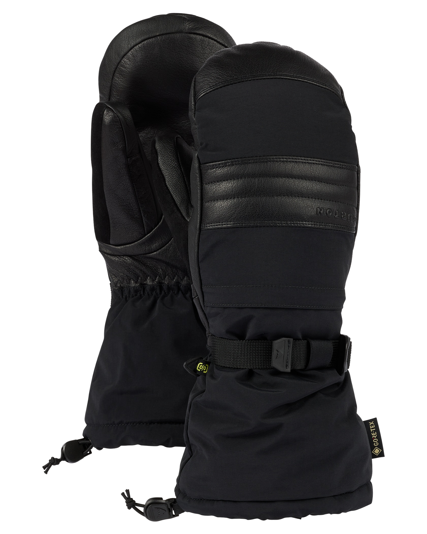 Burton Men's Warmest GORE-TEX® Snow Mittens - True Black Men's Snow Gloves - Trojan Wake Ski Snow
