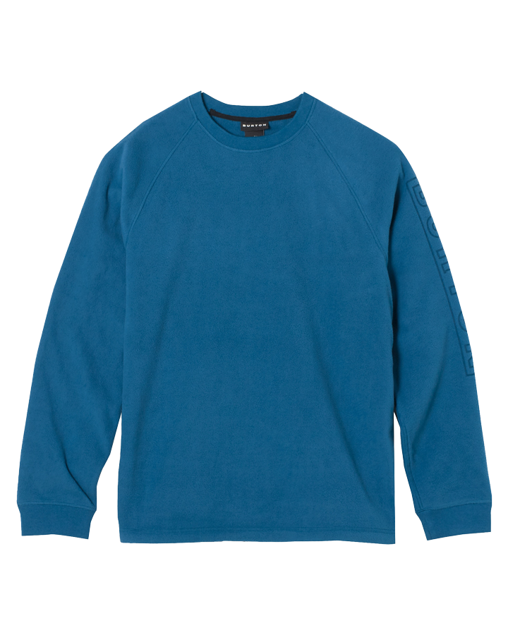 Burton Westmate Crewneck Fleece - Lyons Blue - 2023 Hoodies & Sweatshirts - Trojan Wake Ski Snow