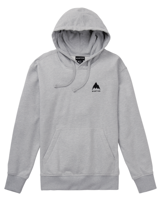 Burton Mountain Pullover Hoodie - Gray Heather Unisex Hoodies - Trojan Wake Ski Snow