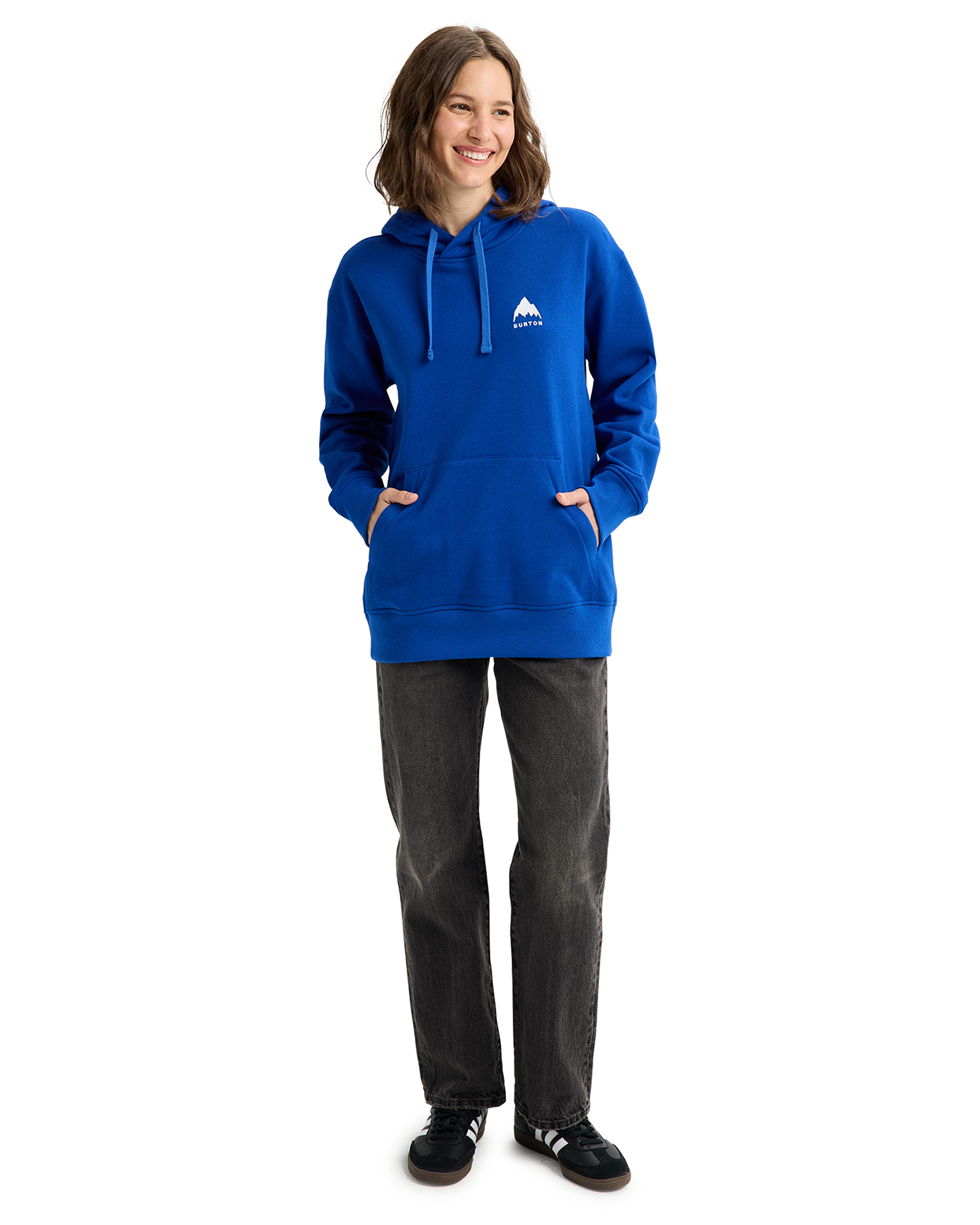 Burton Mountain Pullover Hoodie - Jake Blue Unisex Hoodies - Trojan Wake Ski Snow