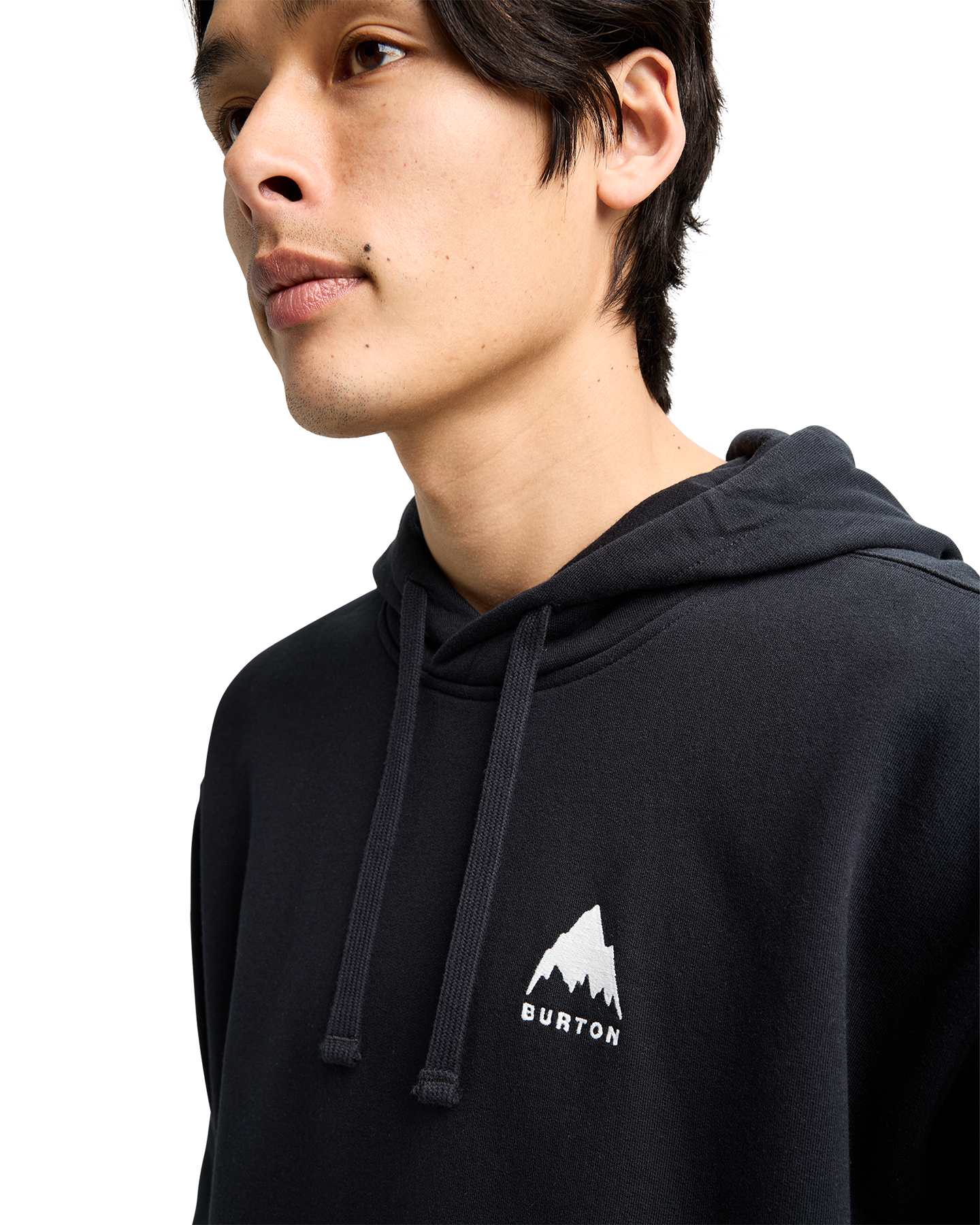 Burton Mountain Pullover Hoodie - True Black Unisex Hoodies - Trojan Wake Ski Snow
