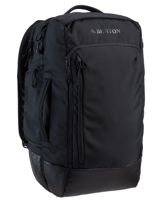 Burton Multipath 27L Travel Pack - True Black Ballistic Luggage Bags - Trojan Wake Ski Snow