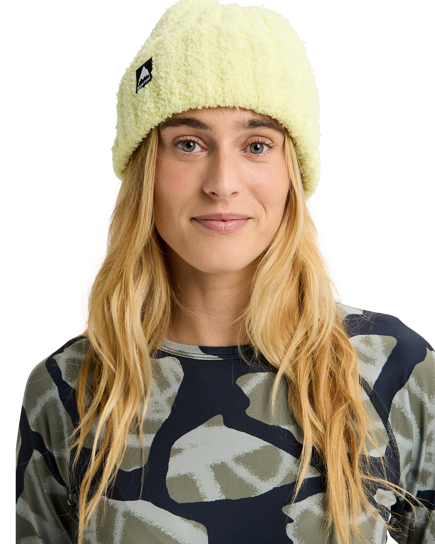Burton Plush Beanie - Glow Yellow Green Unisex Beanies - Trojan Wake Ski Snow