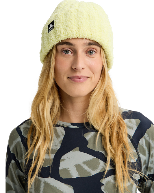 Burton Plush Beanie - Glow Yellow Green