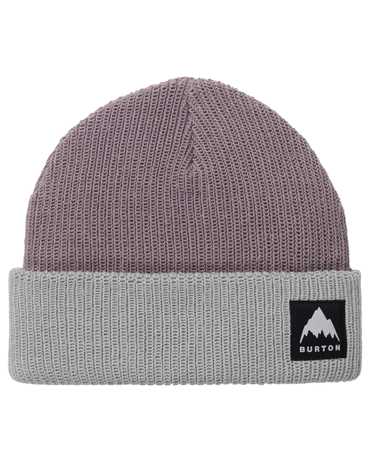 Burton Recycled VT Beanie - Washed Lavender/Gray Cloud Unisex Beanies - Trojan Wake Ski Snow