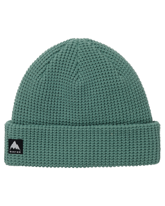 Burton Recycled Waffle Beanie - Soft Sage Unisex Beanies - Trojan Wake Ski Snow