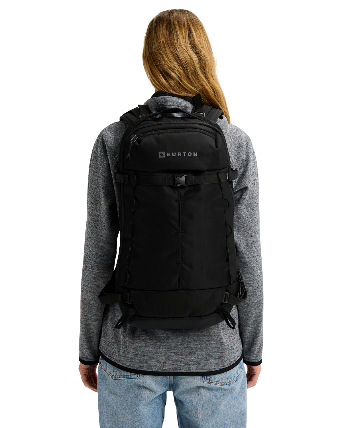 Burton Sidehill Backpack 18L - True Black Unisex Backpacks - Trojan Wake Ski Snow