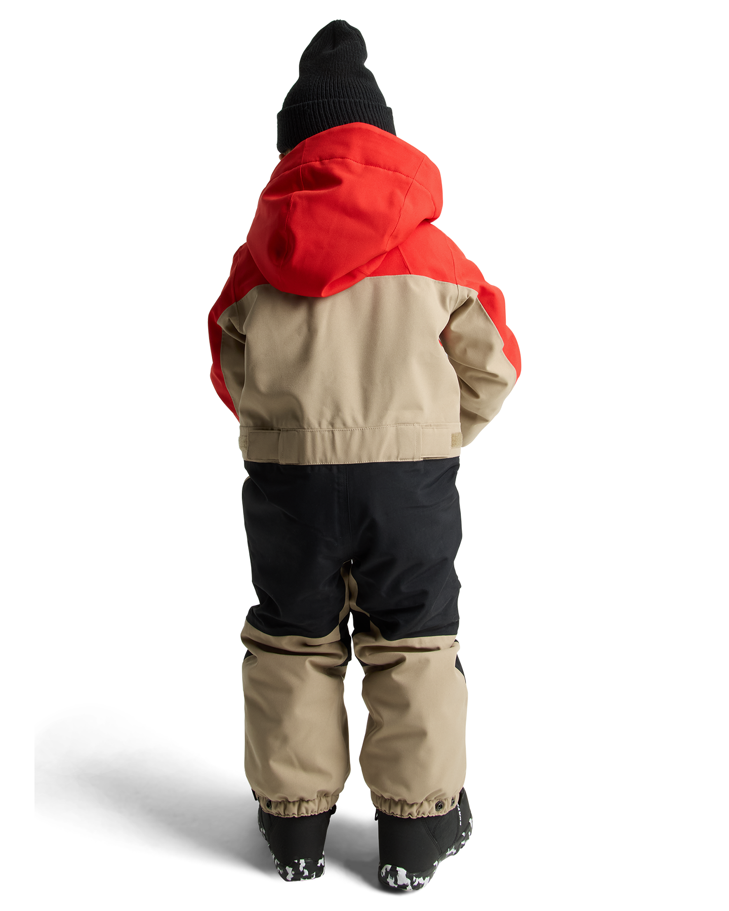 Burton Toddlers' 2L One Piece - Flame Scarlet/Summit Taupe Toddlers' Snow Onesies - Trojan Wake Ski Snow