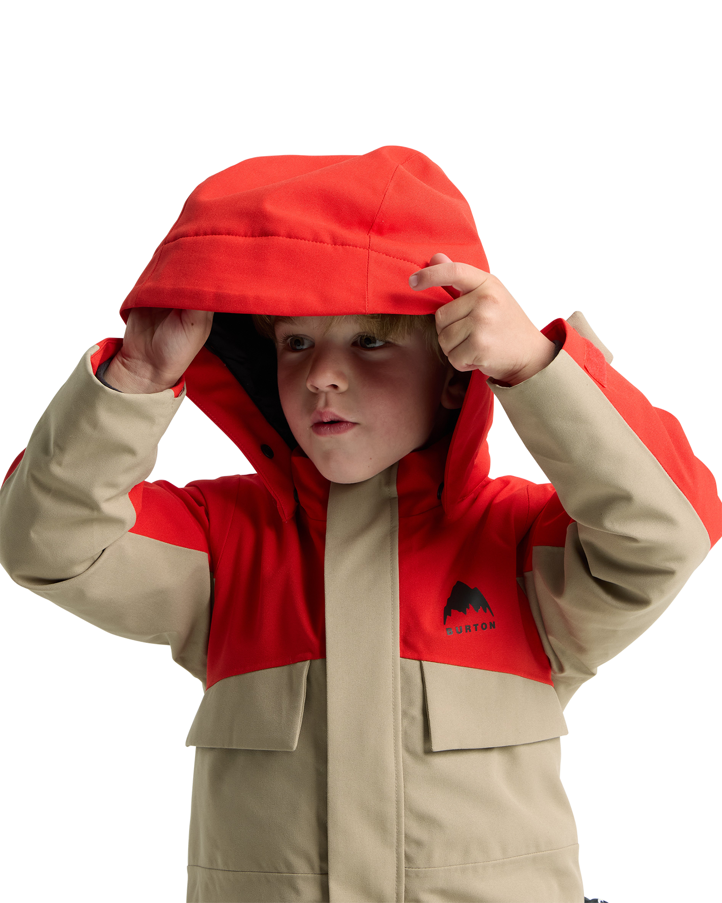 Burton Toddlers' 2L One Piece - Flame Scarlet/Summit Taupe Toddlers' Snow Onesies - Trojan Wake Ski Snow
