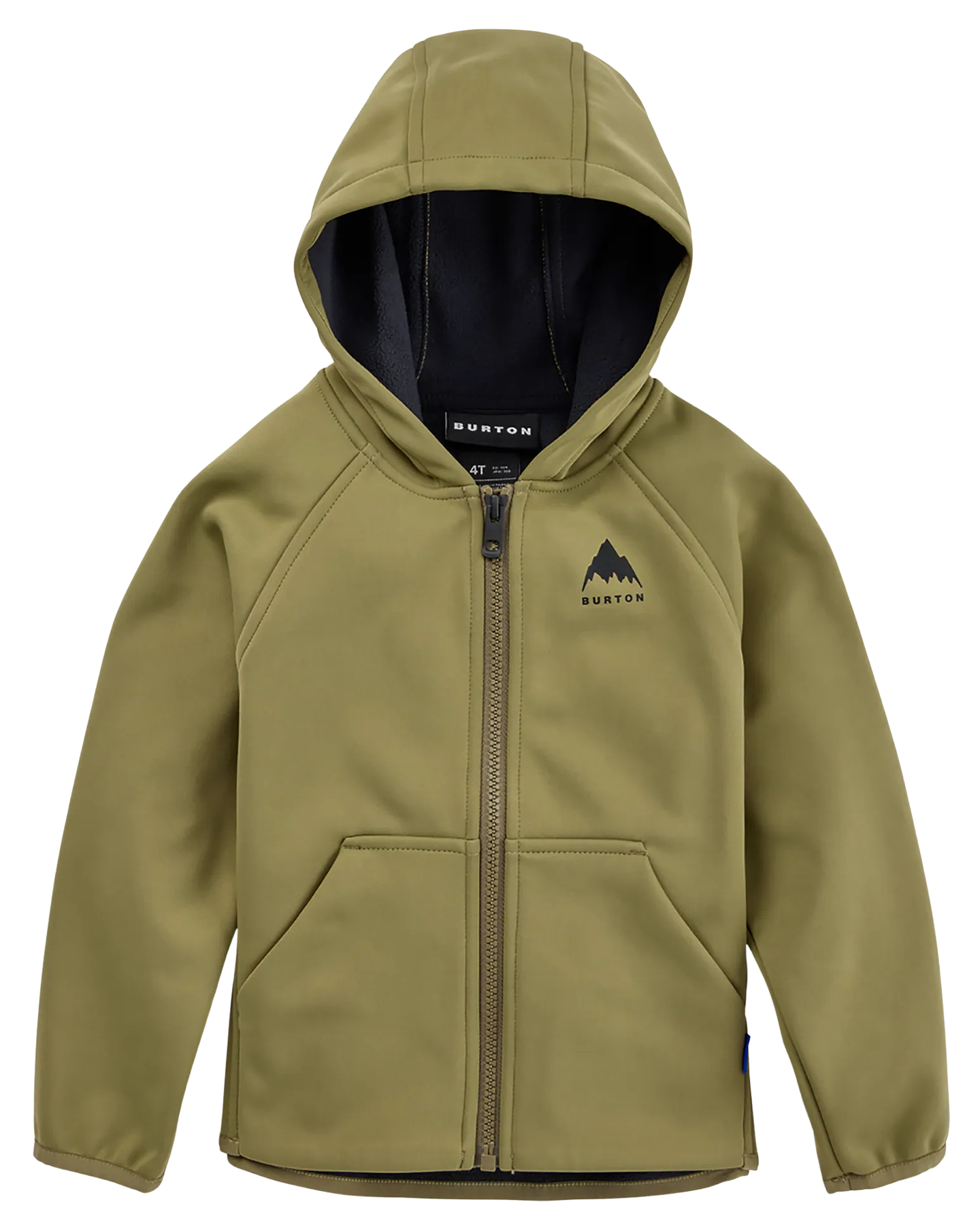 Burton Toddlers' Crown Weatherproof Full-Zip Fleece - Martini Olive Kids' Hoodies - Trojan Wake Ski Snow