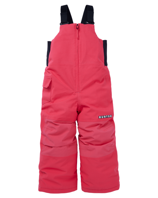 Burton Toddlers' Maven 2L Bib Pants - Azalea Pink Toddlers' Snow Bibs - Trojan Wake Ski Snow