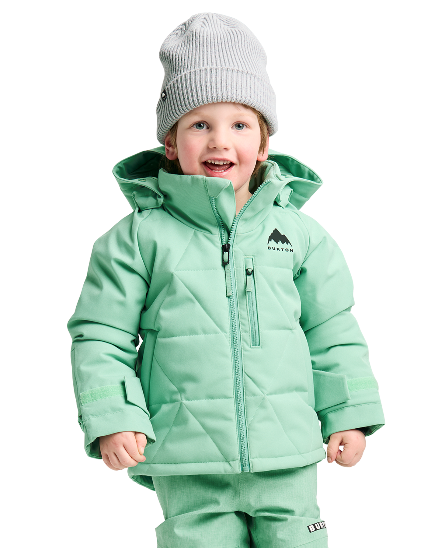 Burton Toddlers' Spindal 2L Jacket - Soft Sage Toddlers' Snow Jackets - Trojan Wake Ski Snow