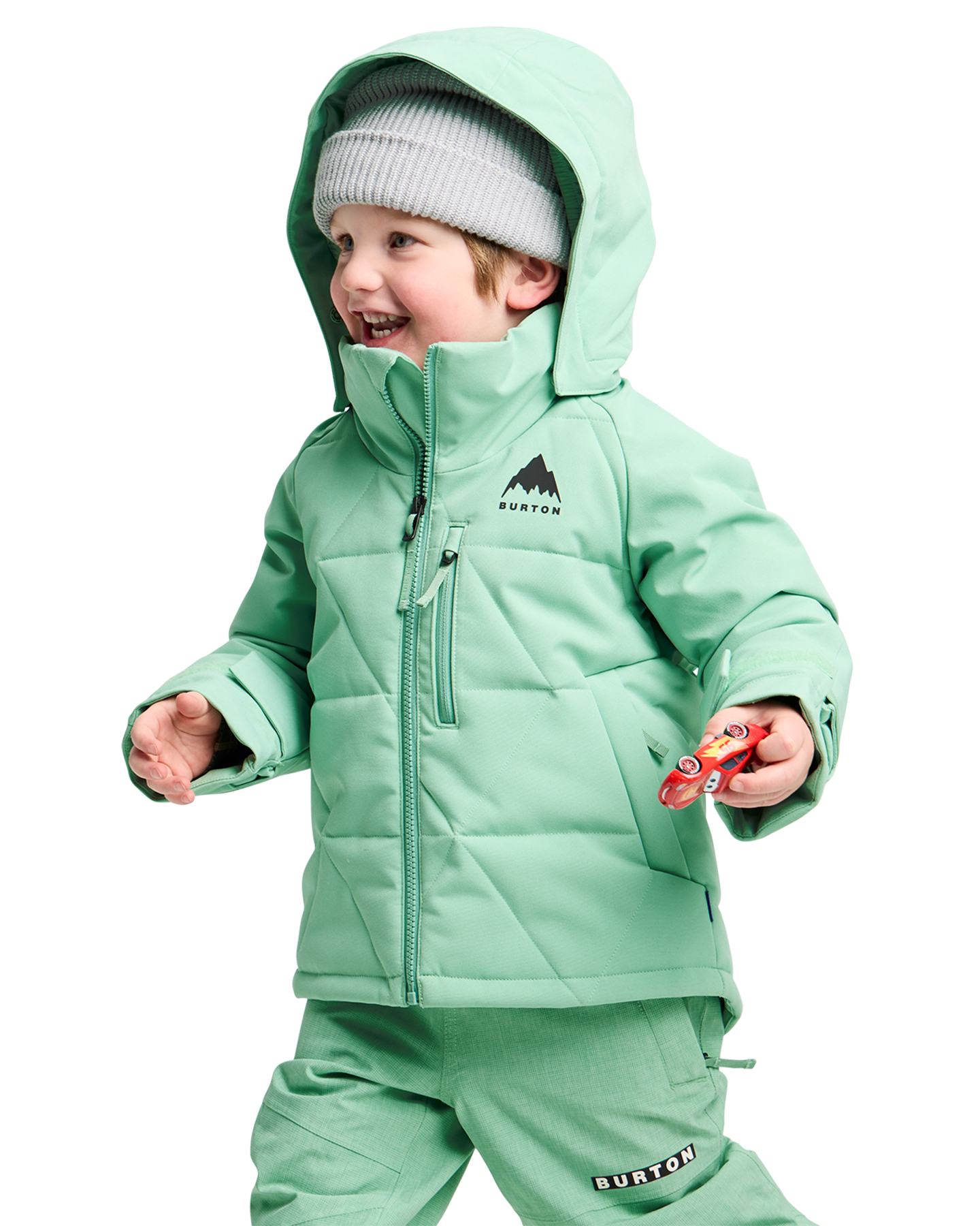 Burton Toddlers' Spindal 2L Jacket - Soft Sage Toddlers' Snow Jackets - Trojan Wake Ski Snow