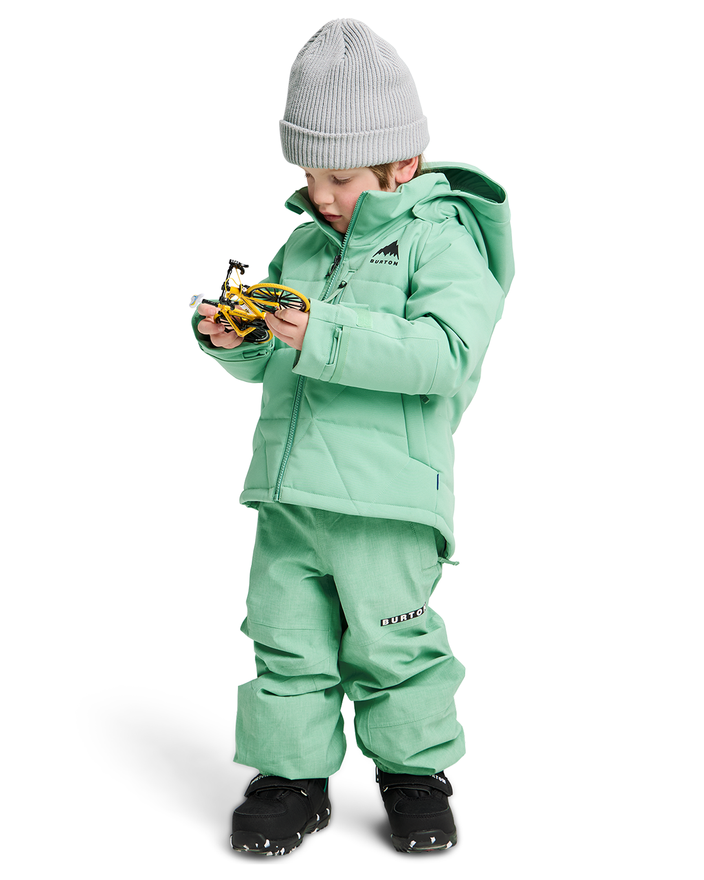 Burton Toddlers' Spindal 2L Jacket - Soft Sage Toddlers' Snow Jackets - Trojan Wake Ski Snow